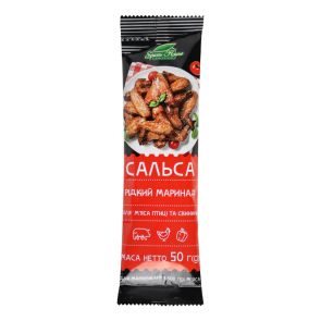 Маринад "Дім спецій" Сальса рідкий для м'яса птиці та свинини, 50 г