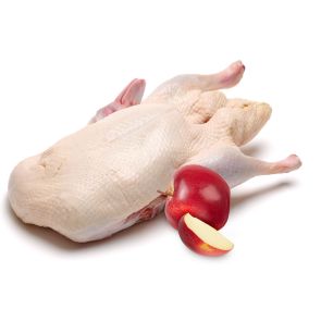 Тушка качина маринована з яблуками, заморожена