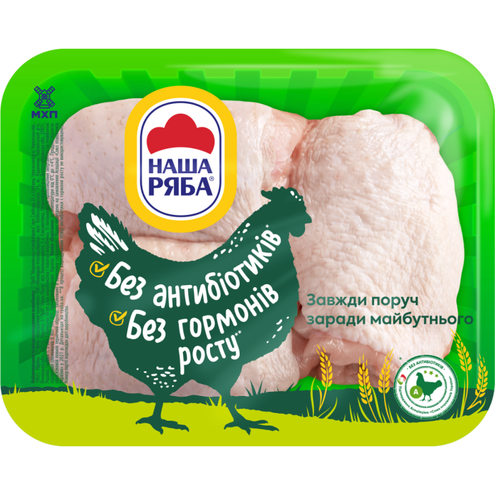 test Стегно курча бройлера, ~0,6 кг, охолоджене - Фото 2